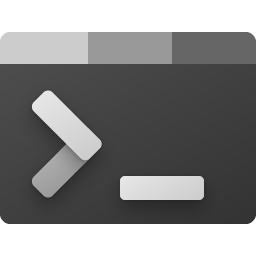 Icon of a terminal window